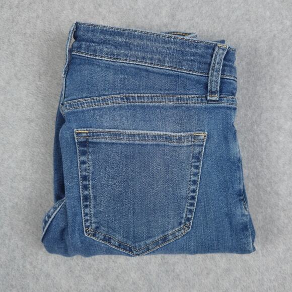 Gap Womens Size 8/29 Tall Curvy True Skinny Jeans Raw Hem - Picture 1 of 16